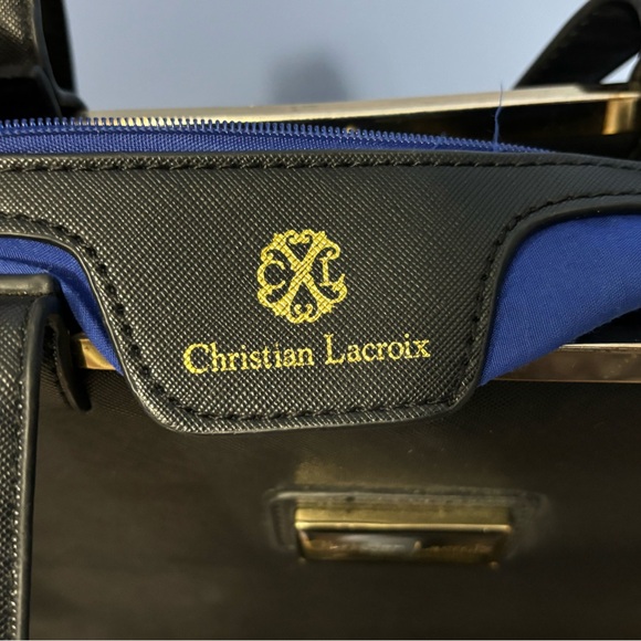 Christian Lacroix vegan leather shoulder bag - Picture 3 of 6